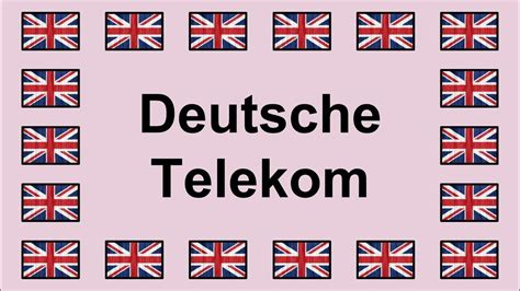 pronouncement deutsch|how to pronounce deutsche telekom.